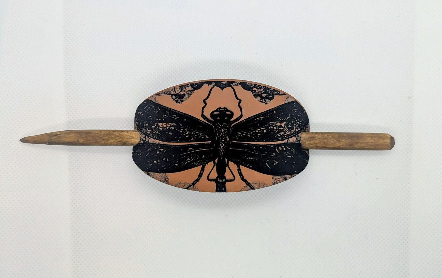 Leatherette Stick Barrette